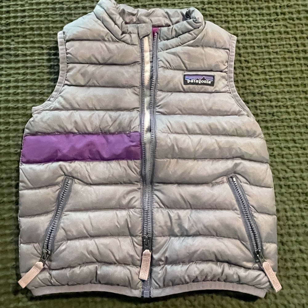 Patagonia 3T purple puffer vest
